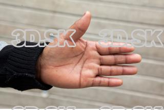 Older black woman hand 0002